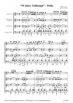 Preview: "50 Jahre Volldampf" - Polka